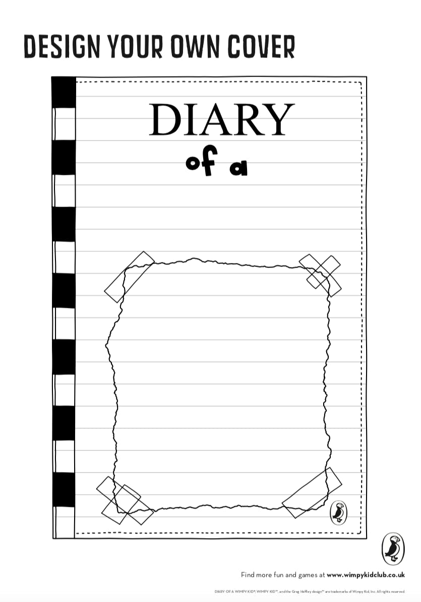 Diary of a Wimpy Kid Blank Journal 