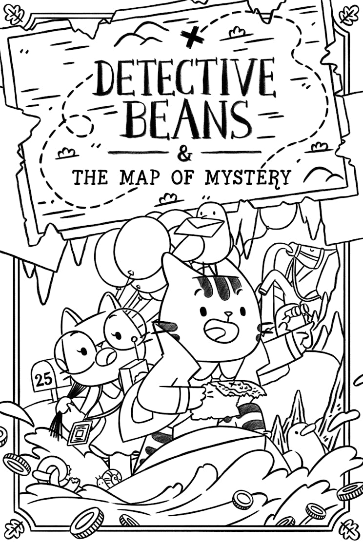 Map of Mystery Colouring Activity