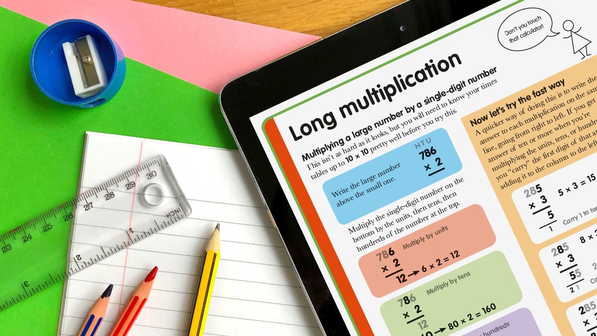 Maths home learning pack: multiplication