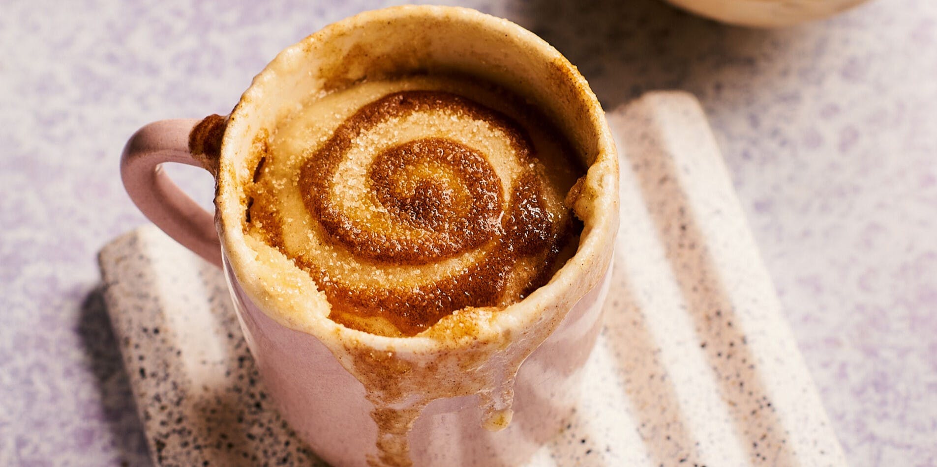 Fitwaffle's Cinnamon Swirl Mug Cake
