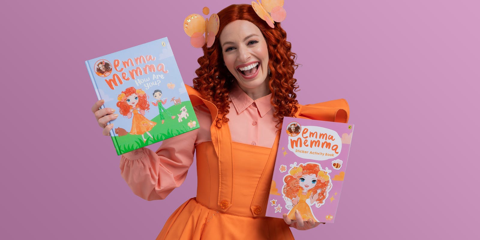Emma Memma is back on tour to promote her two new books!