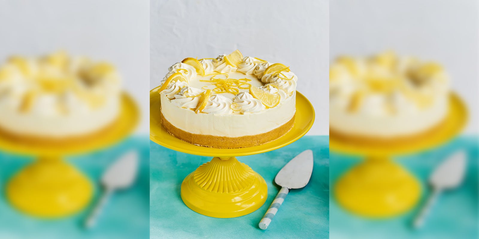 Fitwaffle's Lemon Cheesecake