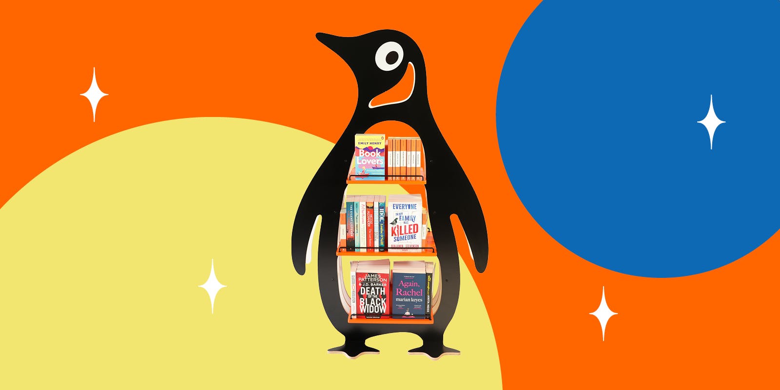 We’re giving away a one-of-a-kind Penguin bookcase