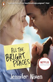All the bright places book cover.