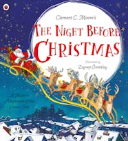 The Night Before Christmas book cover.