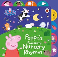 Peppa Pig: Peppa's Favourite Nursery Rhymes book cover.