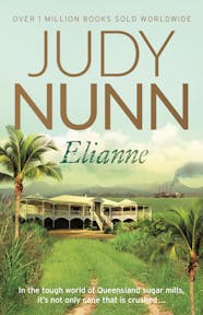 'Elianne' by Judy Nunn book cover.