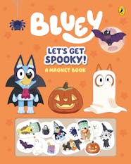 'Bluey: Let's Get Spooky Book Cover'