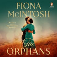 'The Orphans' audiobook cover.