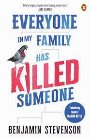 'Everyone in My Family has Killed Someone' book cover.