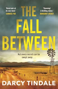'The Fall Between' book cover.