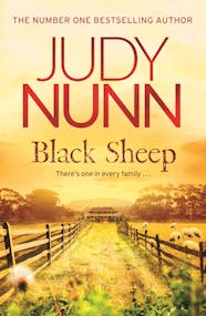 'Black Sheep' by Judy Nunn book cover. 