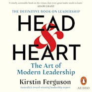 'Head and Heart' audiobook cover.