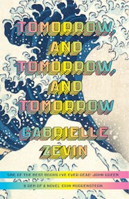 'Tomorrow and Tomorrow and Tomorrow' book cover. 