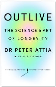Outlive book cover. 