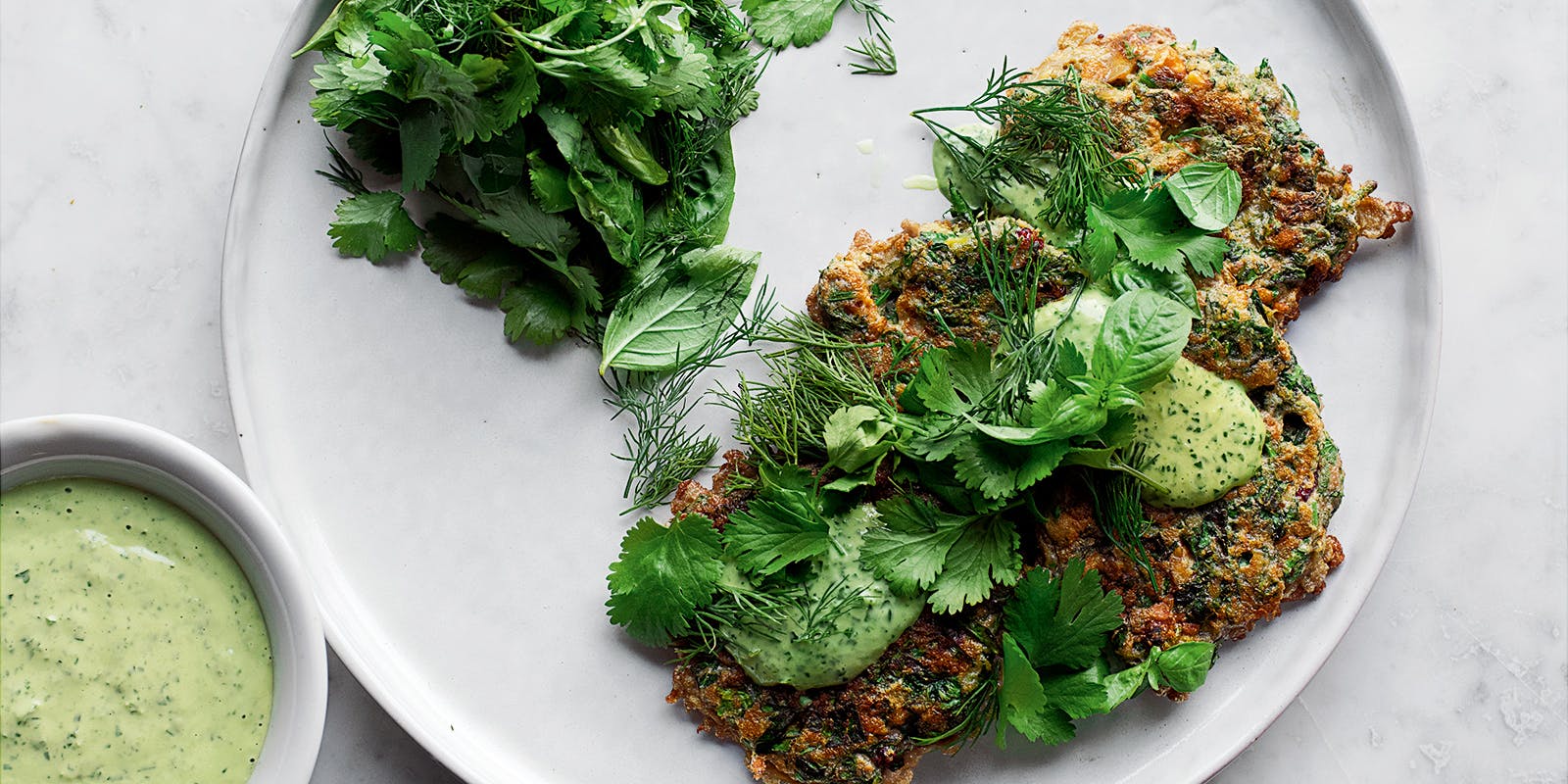 Iranian herb fritters