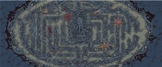 Preview of the reverse dust jacket for the hardback edition of Alchemised by SenLin Yu.