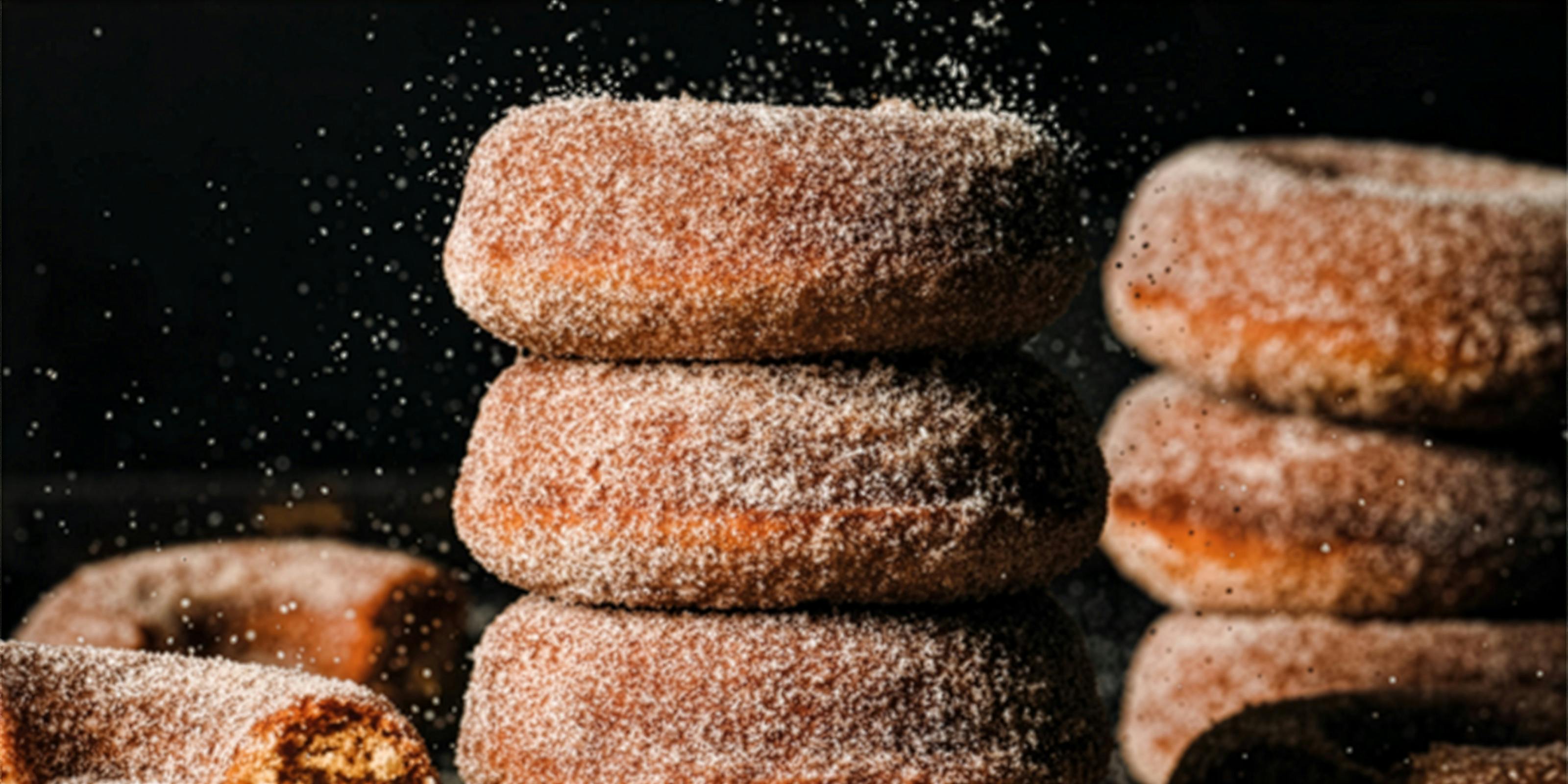 Baked apple cider donuts