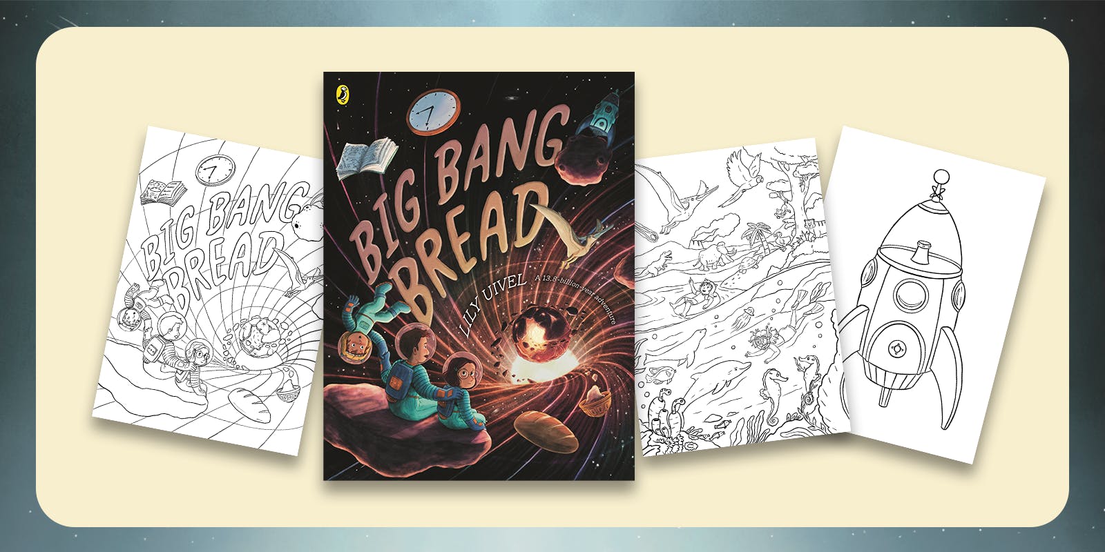 Big Bang Bread Colouring-In Sheets