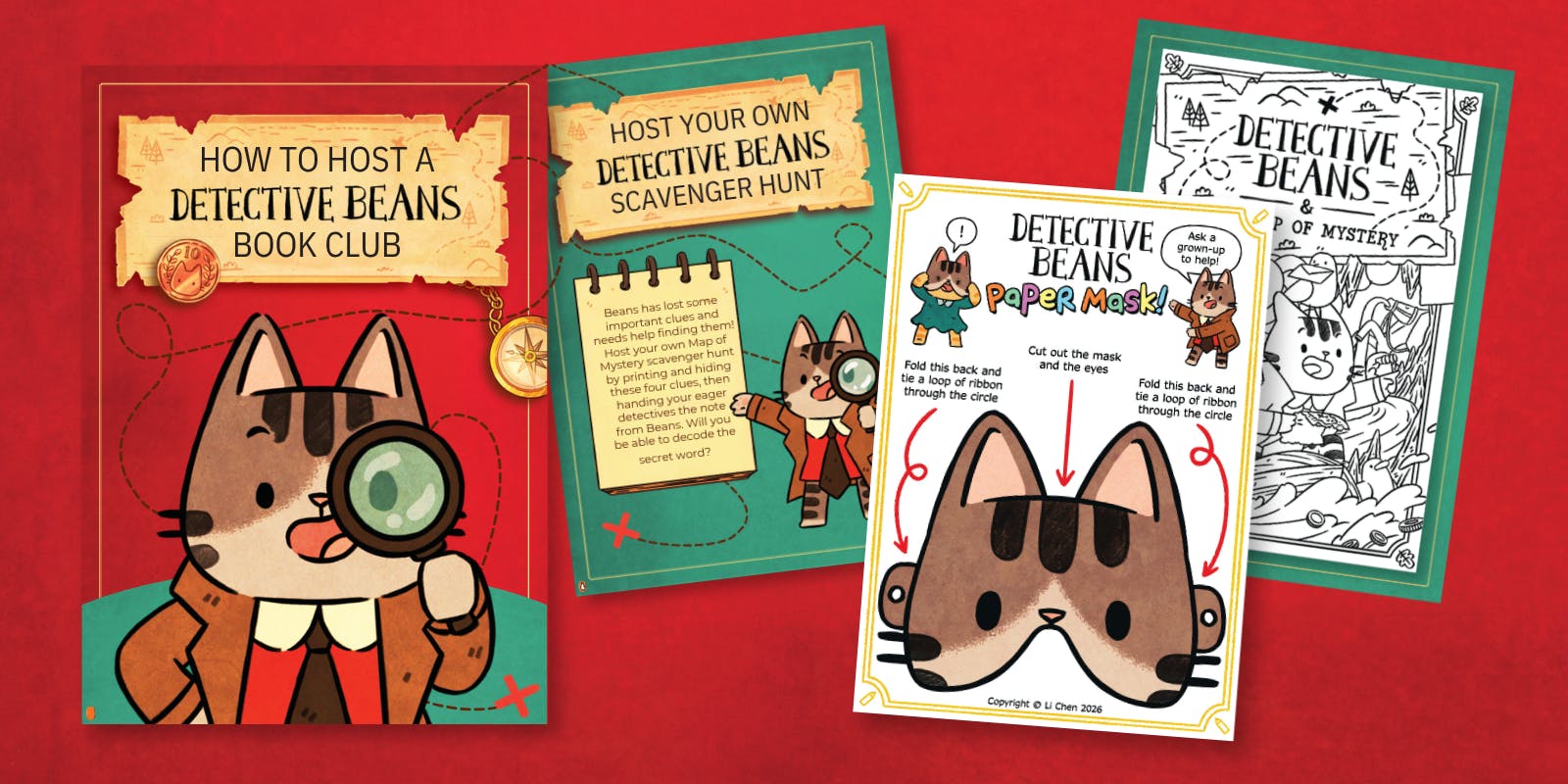 Detective Beans Book Club