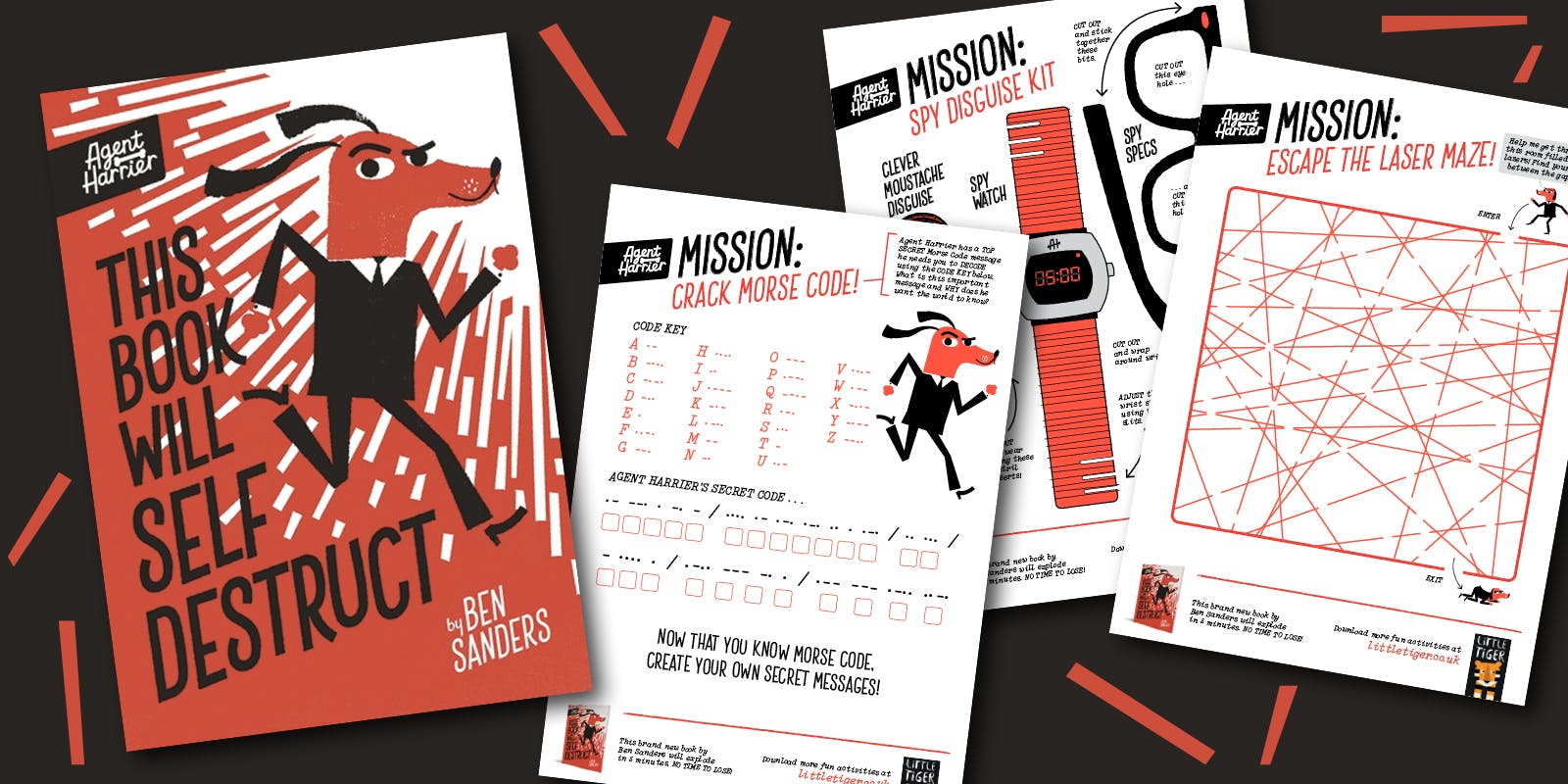 This Book Will Self Destruct - ACTIVITY PACK