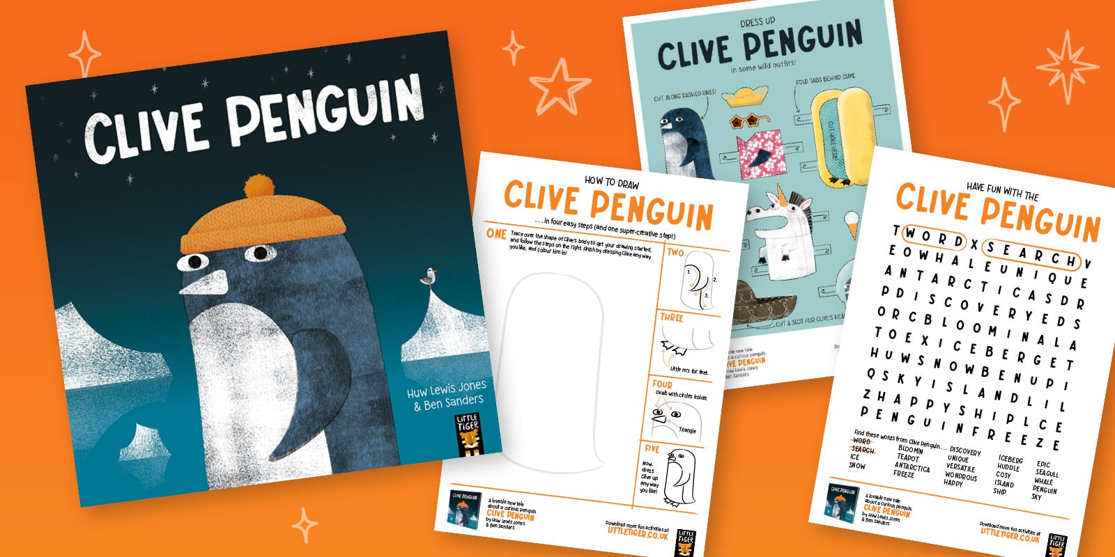 Clive Penguin - ACTIVITY PACK