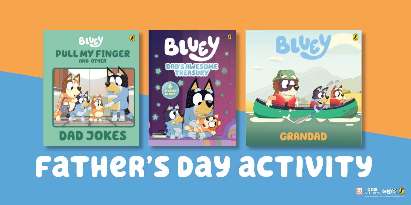 Bluey Father's Day Activity Sheet