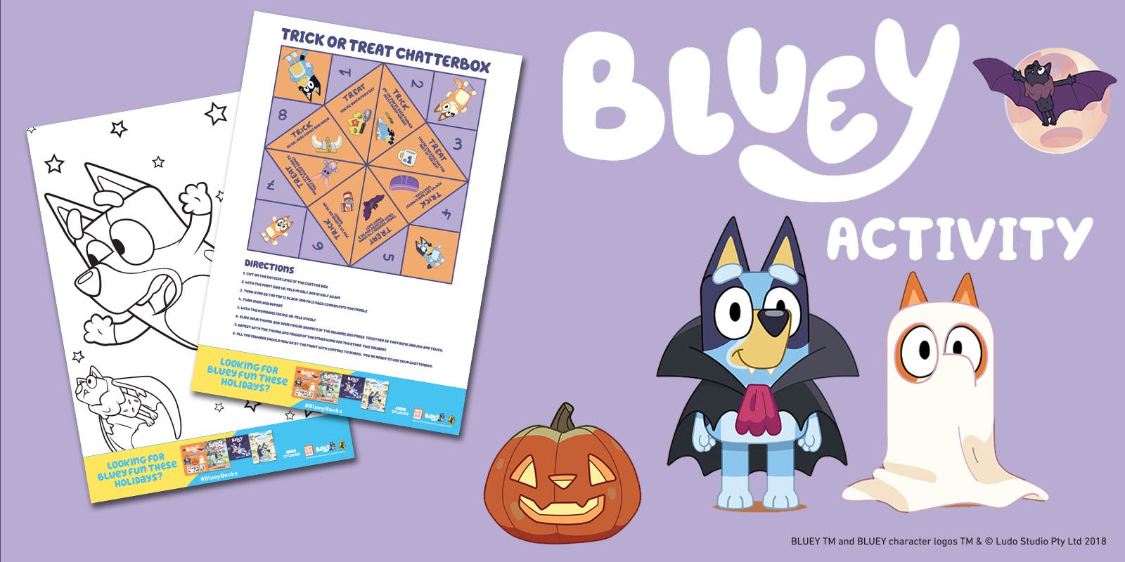 Bluey: Let's Get Spooky! Halloween Activity Pack