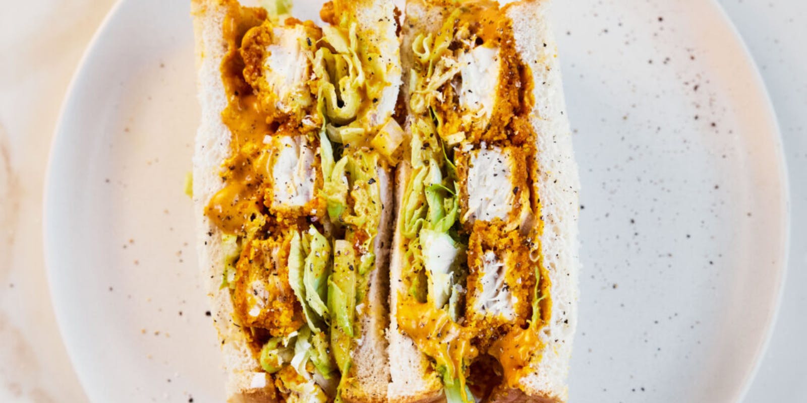 Bombay Fish Finger Sandwich