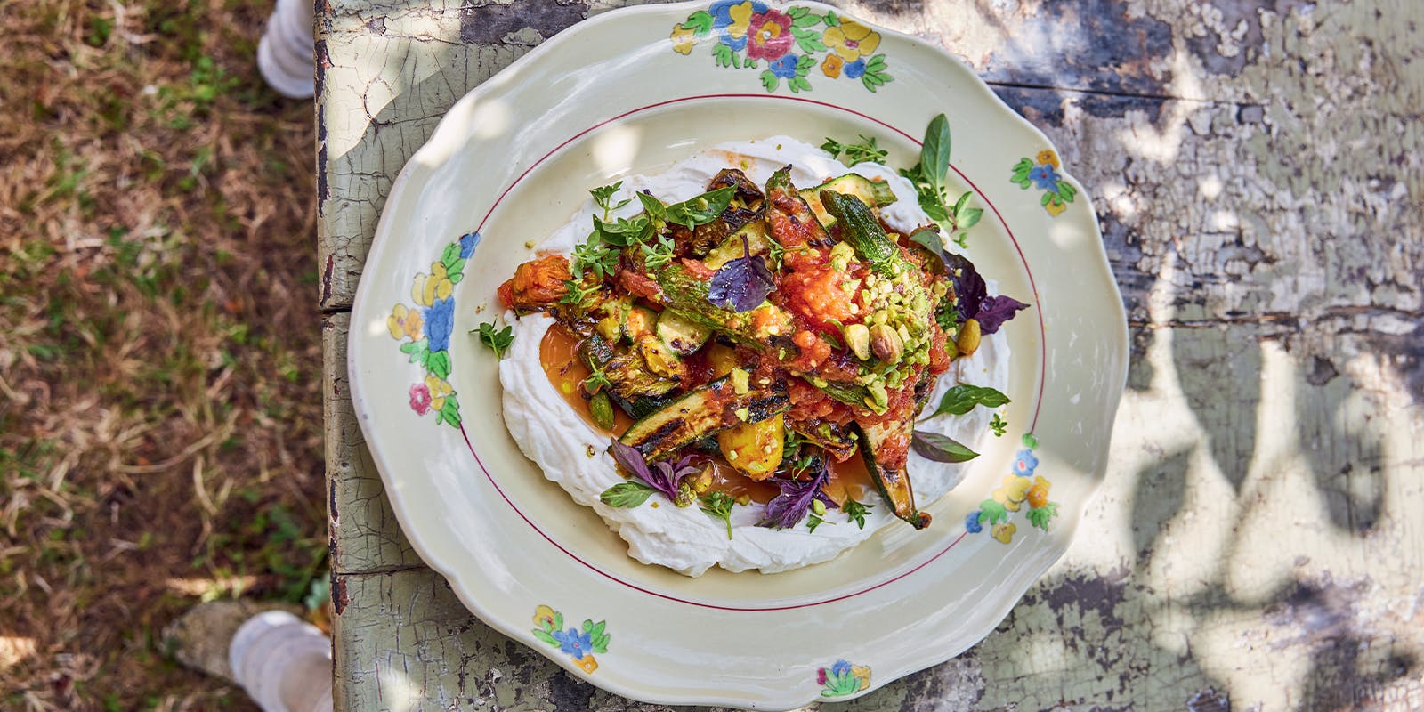 Courgette & Ricotta Salad