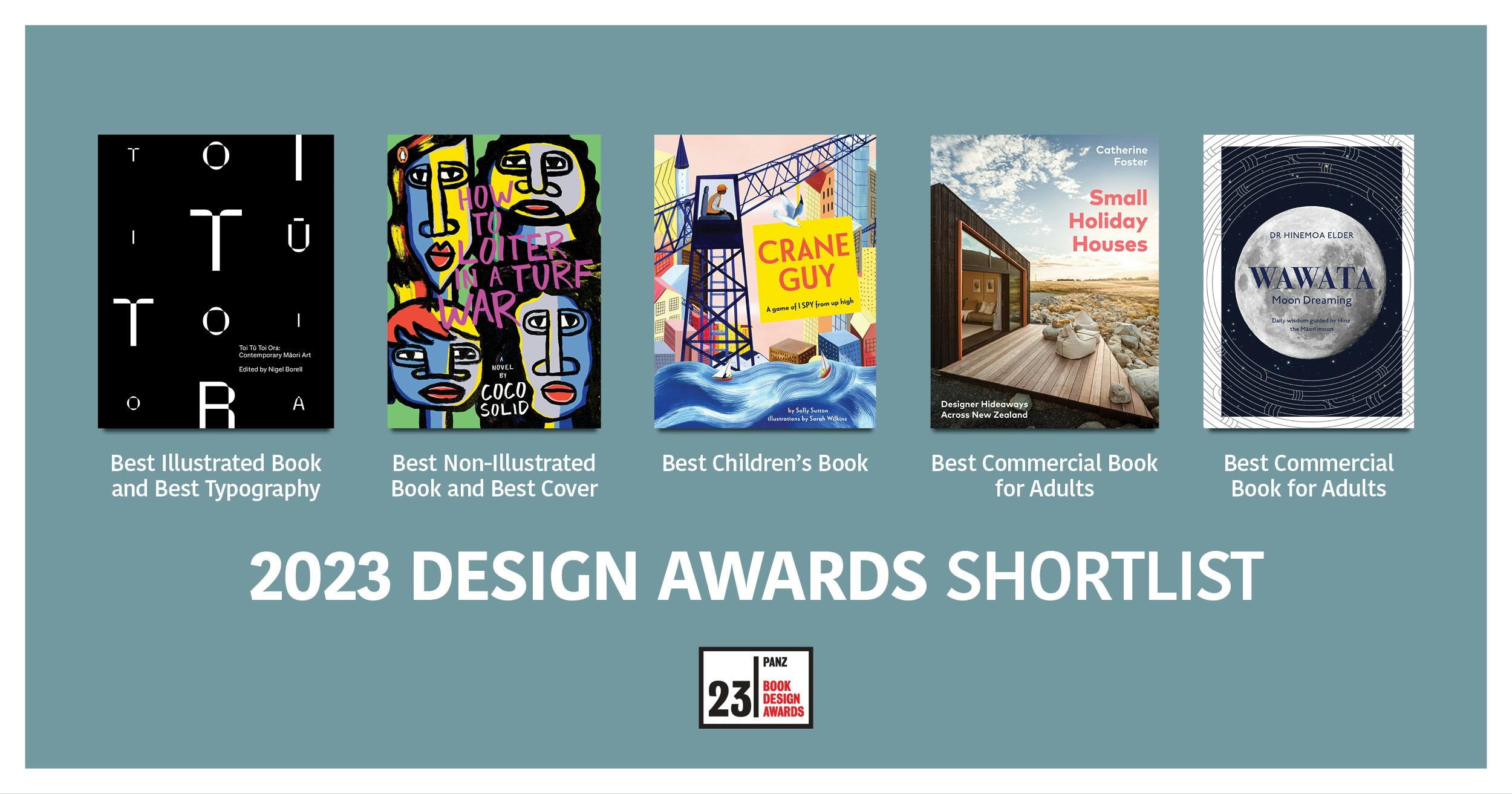 2023 New Zealand Book Design Awards Shortlist