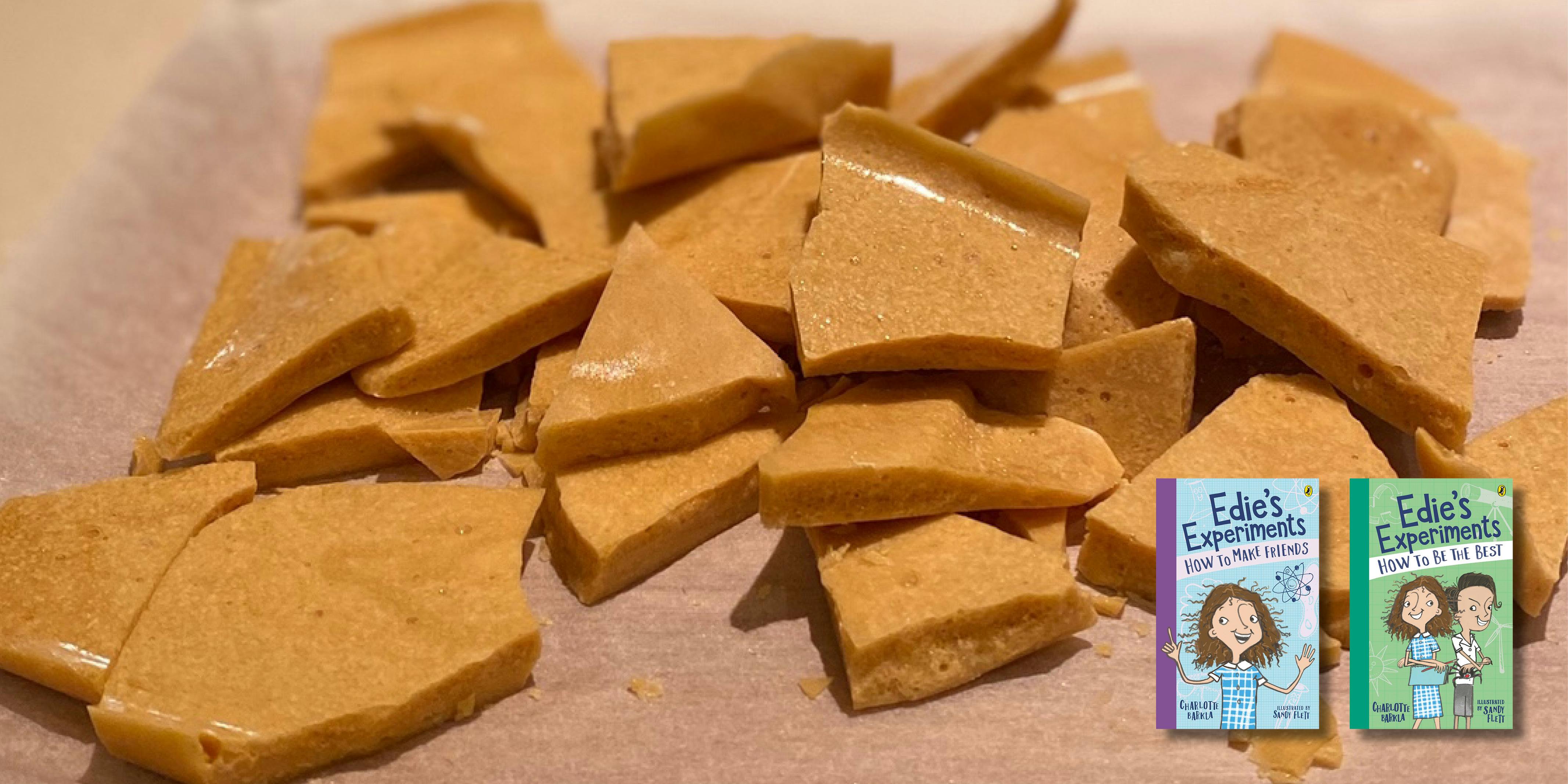 Make Your Own Honeycomb with Edie's Experiments