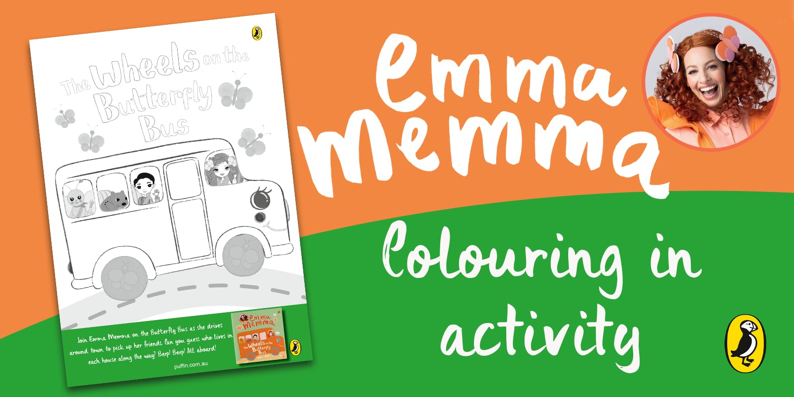 Emma Memma colouring-in activity