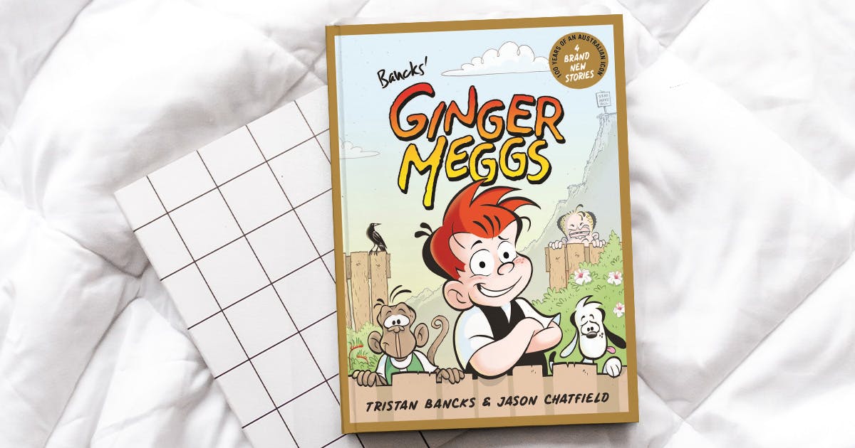 Tristan Bancks shares story behind Ginger Meggs