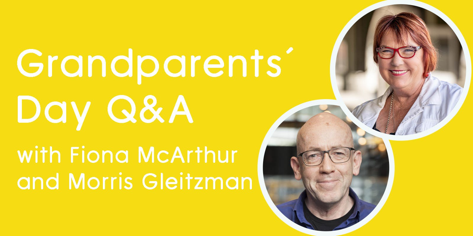 Two authors share their Grandparents’ Day plans