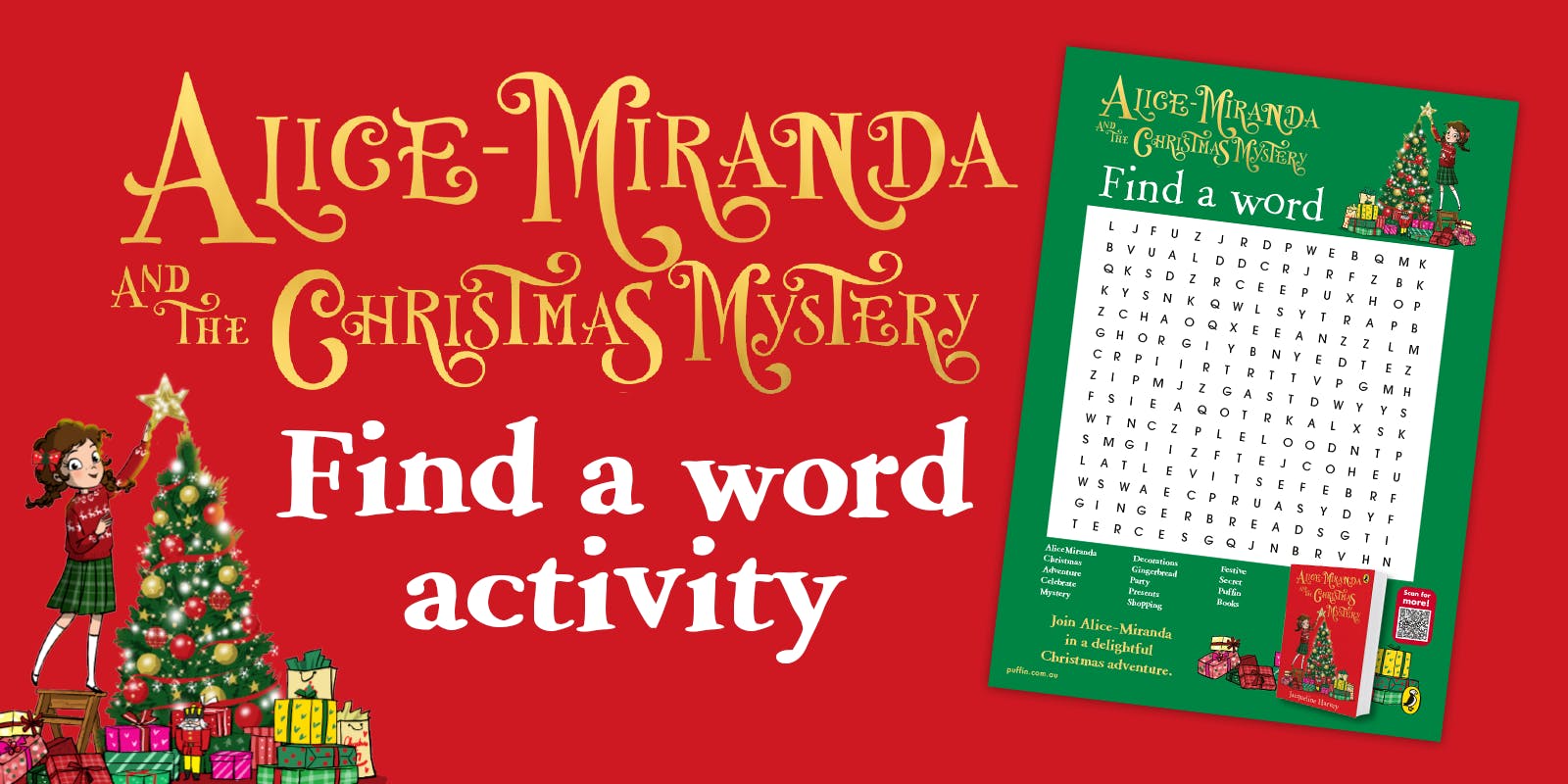 Alice-Miranda and the Christmas Mystery Activity