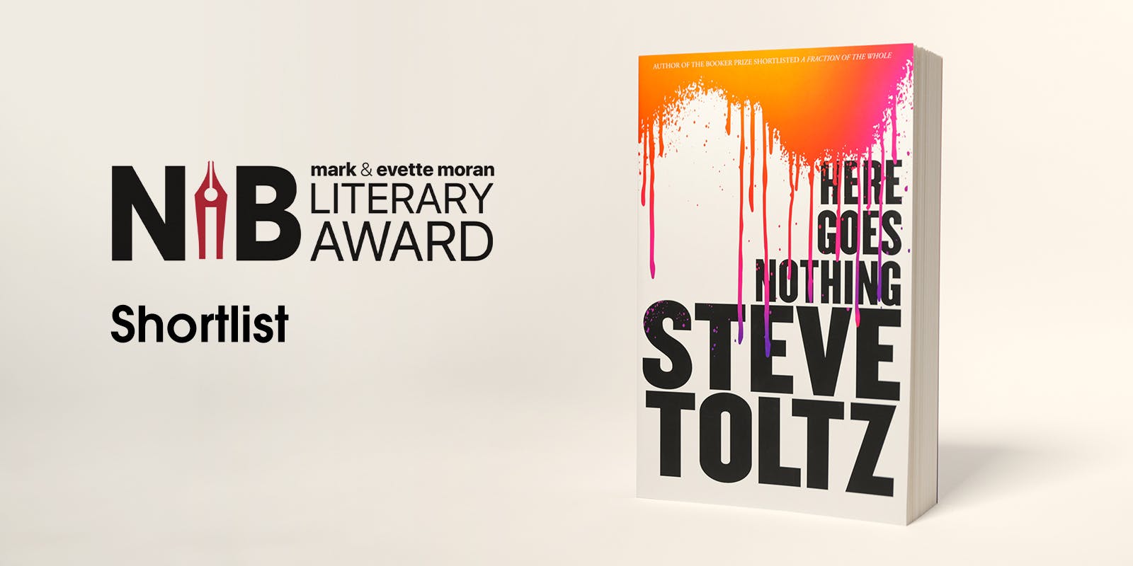 2022 Mark and Evette Moran Nib Literary Award shortlist announced