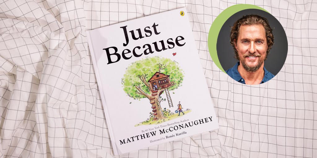 Sneak a peek at Matthew McConaughey’s first picture book