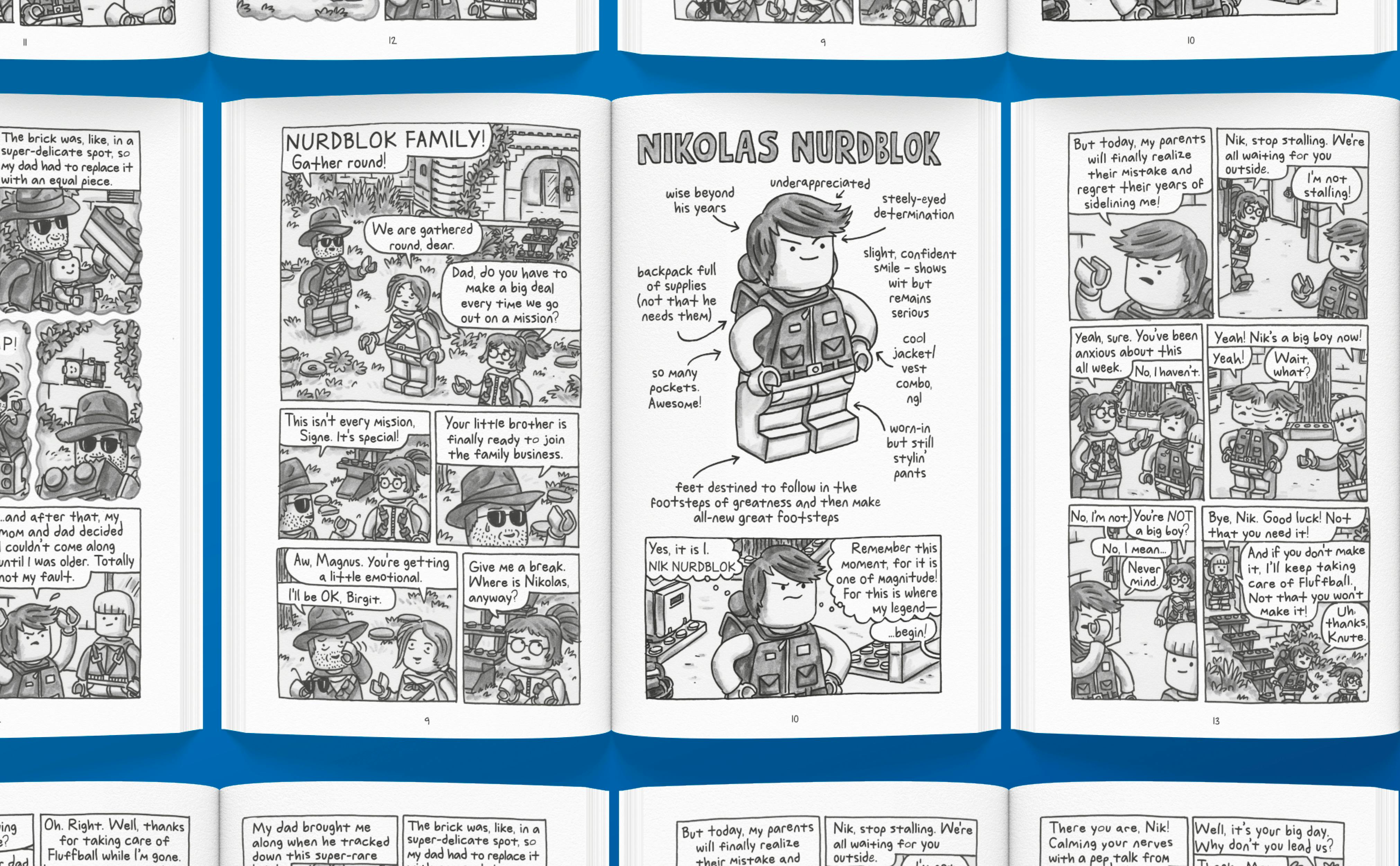 Nikolas Nurdblok and the Lost Brick Adventure Kit