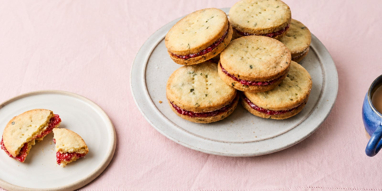 Nadiya Hussain’s Lemon Basil Shortbread