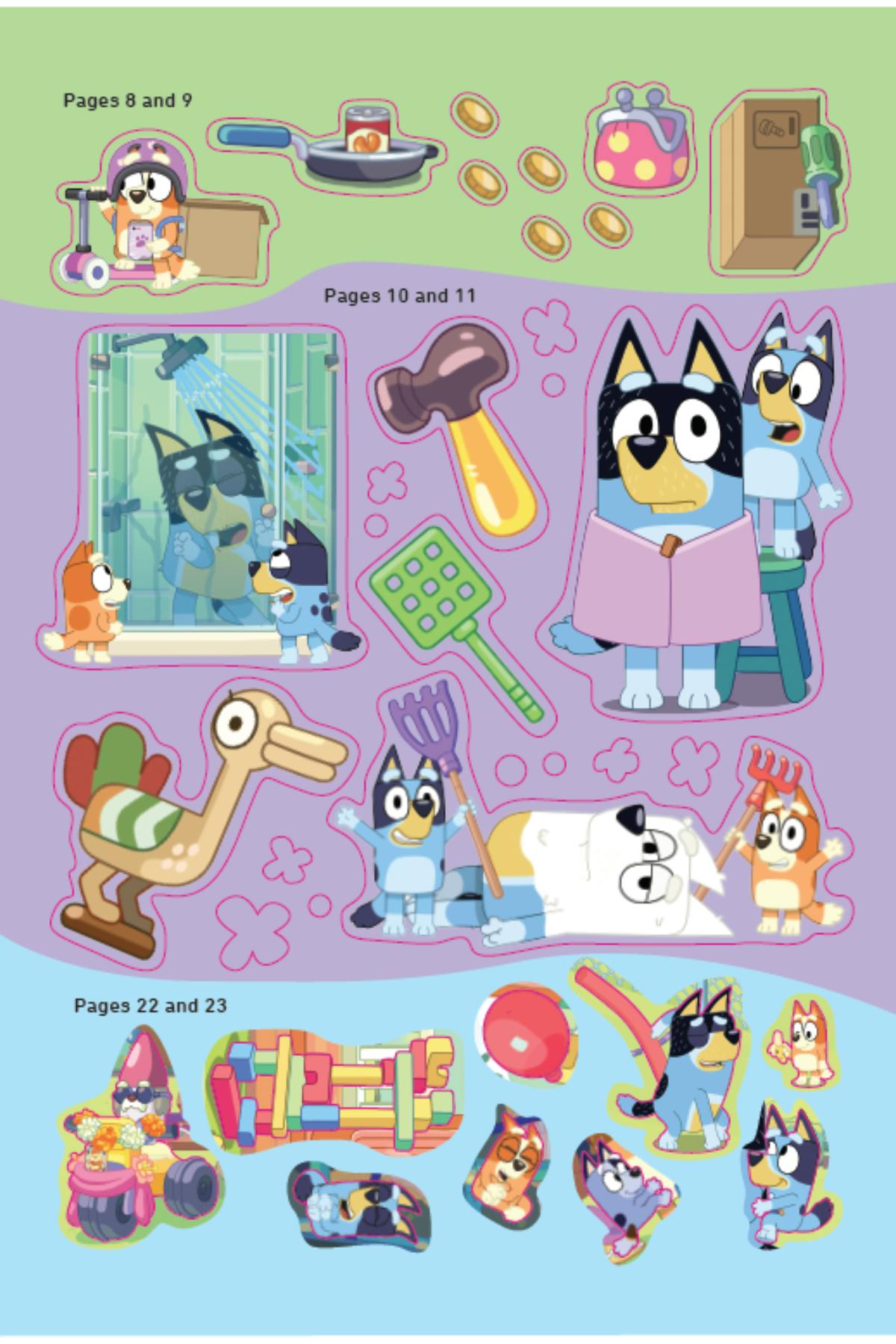 A Look Inside Bluey: Super Stickers - Penguin Books Australia