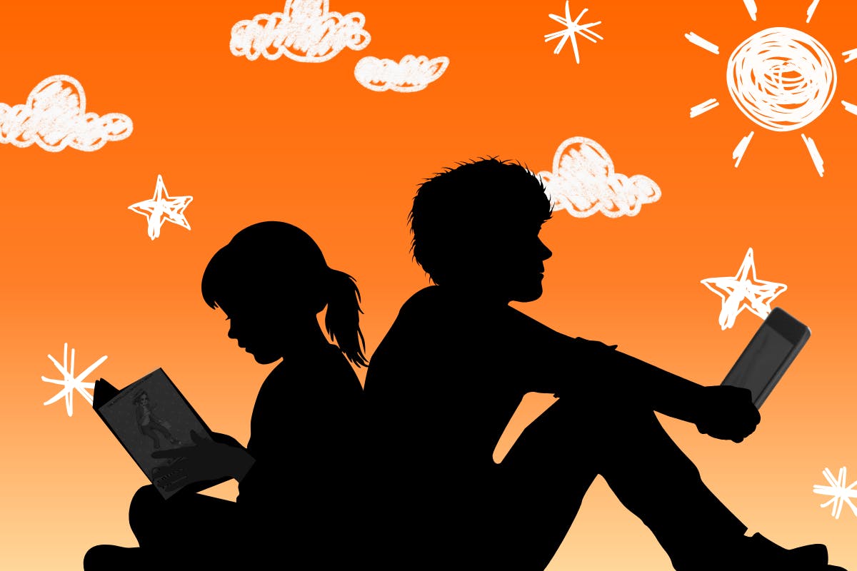 The benefits of reading vs. watching TV
