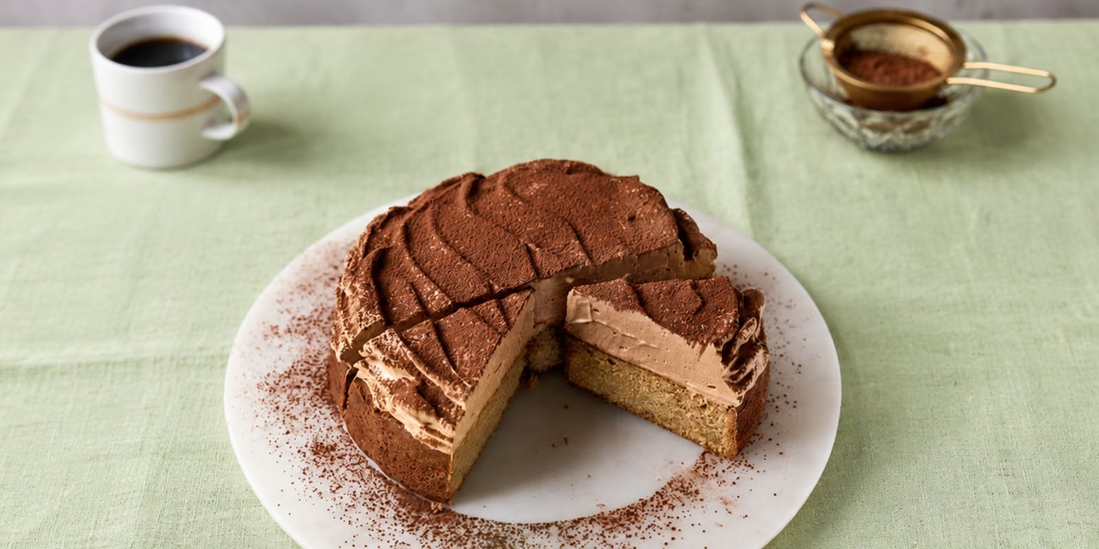 Nadiya Hussain’s Coffee Cake with Dalgona Coffee Cream