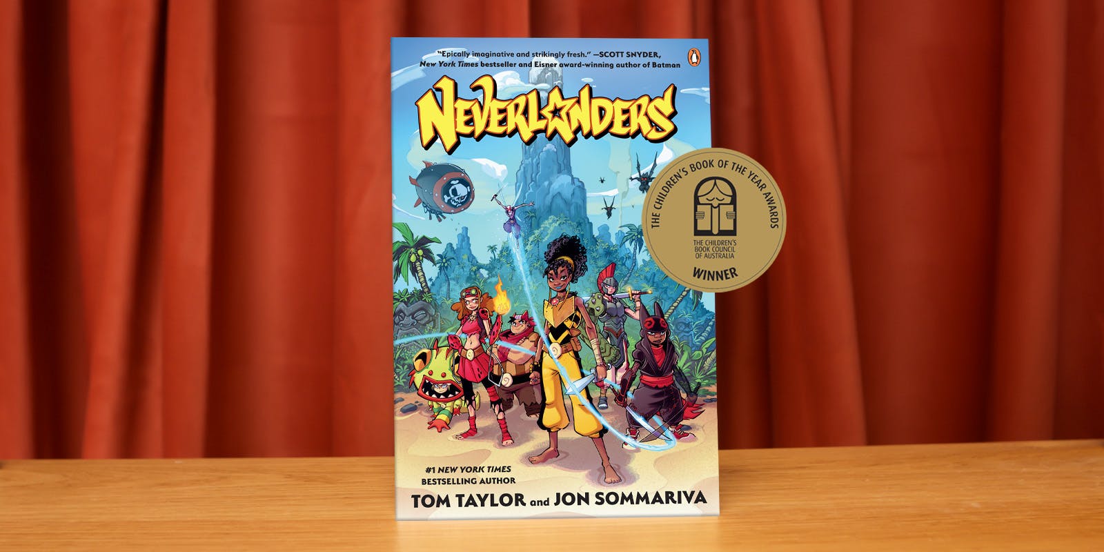 Neverlanders wins the Children’s Book Council of Australia Book of the Year Award for Older Readers 2023