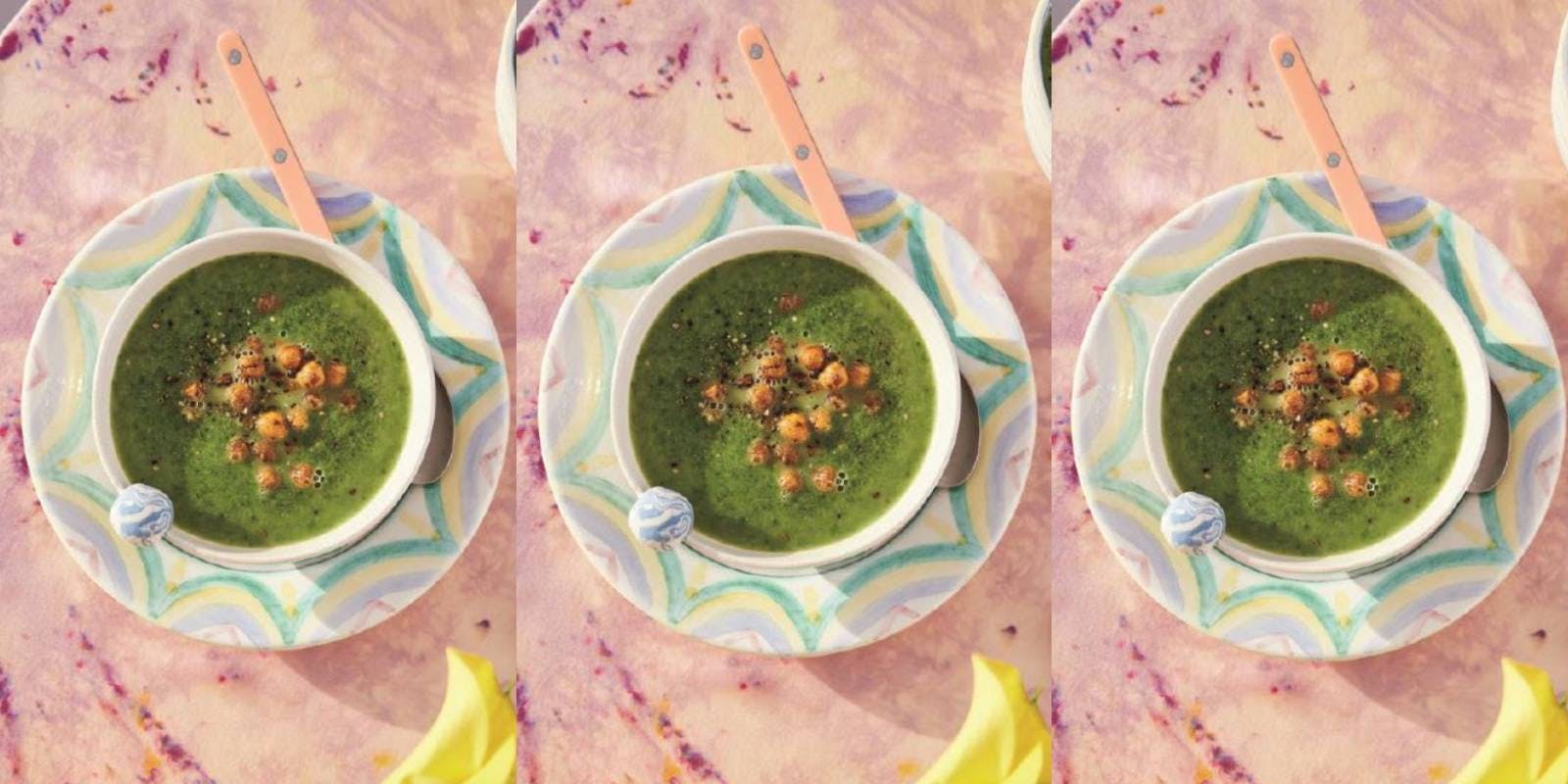 All the Greens: Spinach-Watercress Soup 