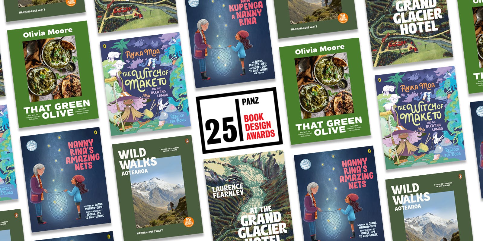 PANZ Book Design Awards 2025 Shortlist