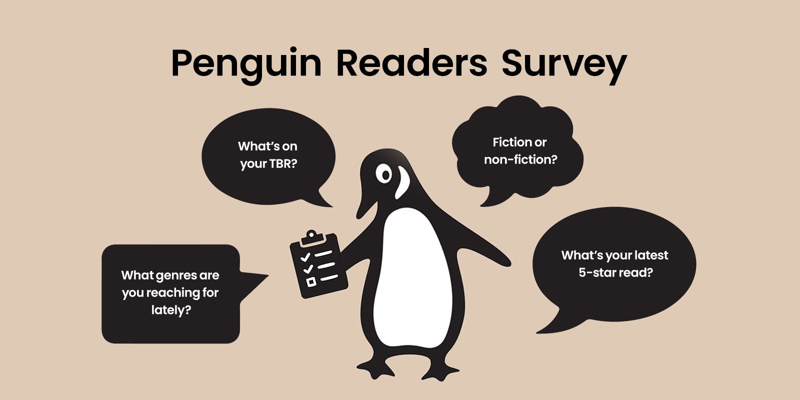 Help us personalise your Penguin emails