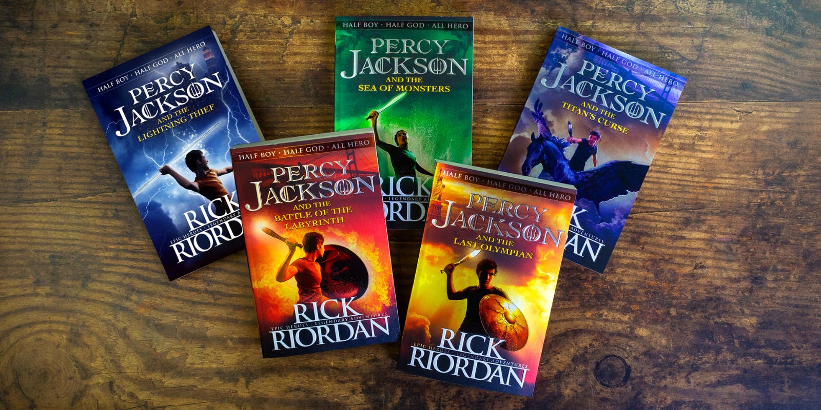 A deep-dive into the 3 Percy Jackson series and their books