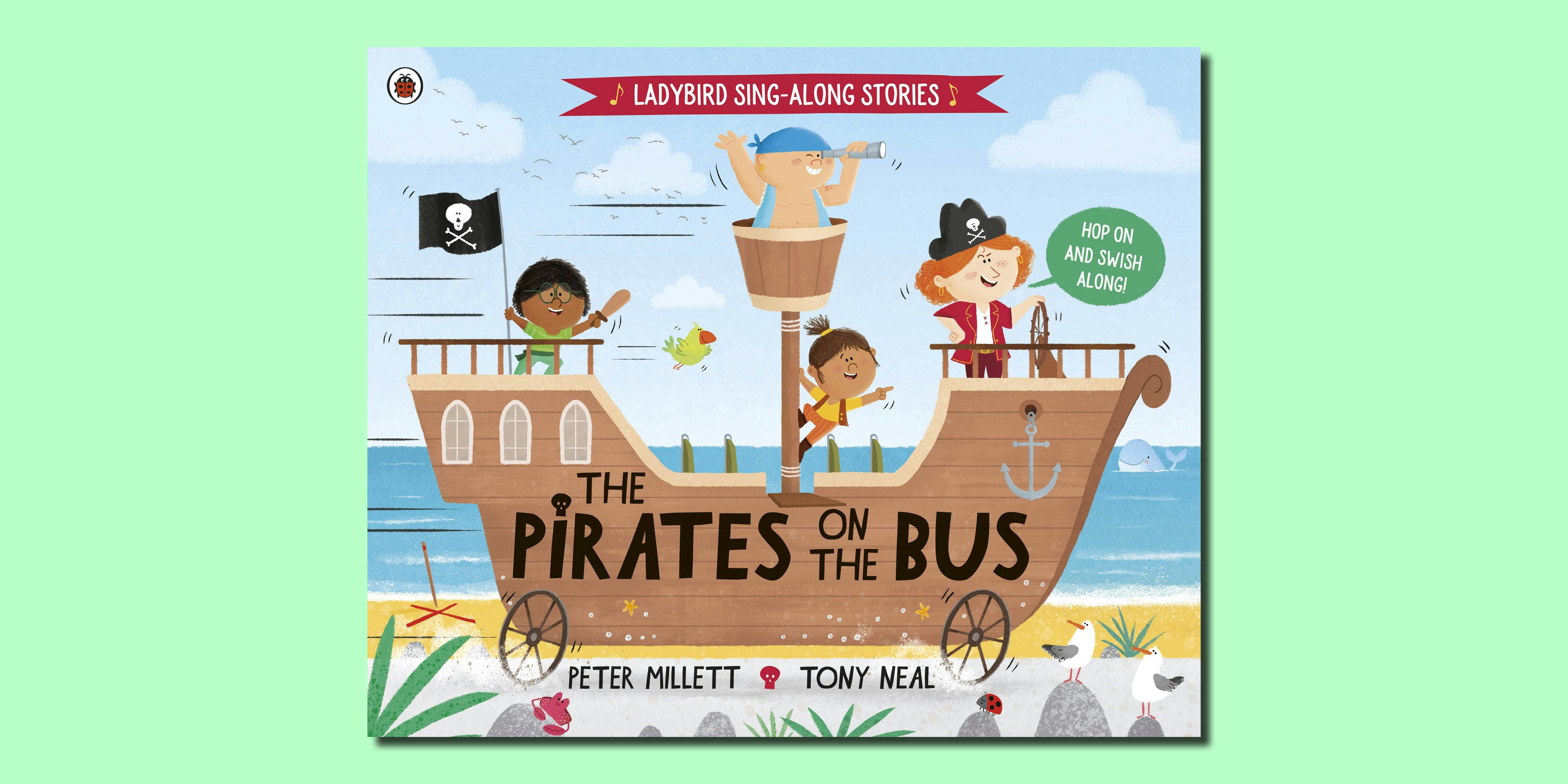 Make your own pirate hat with The Pirates on the Bus
