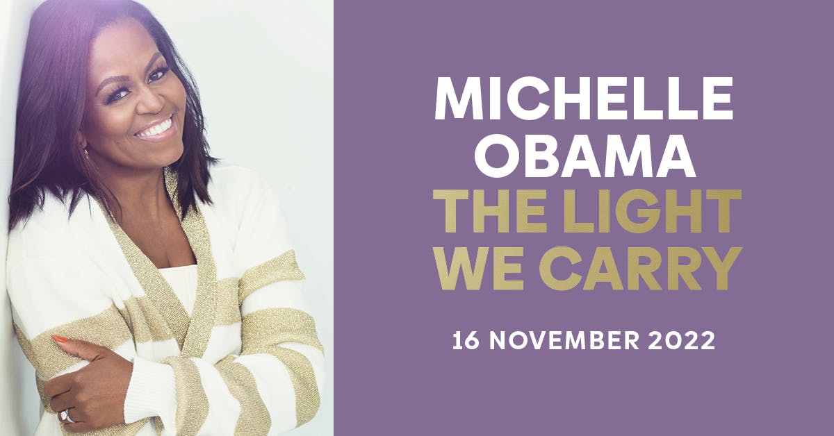 Michelle Obama announces new book – The Light We Carry – coming this November